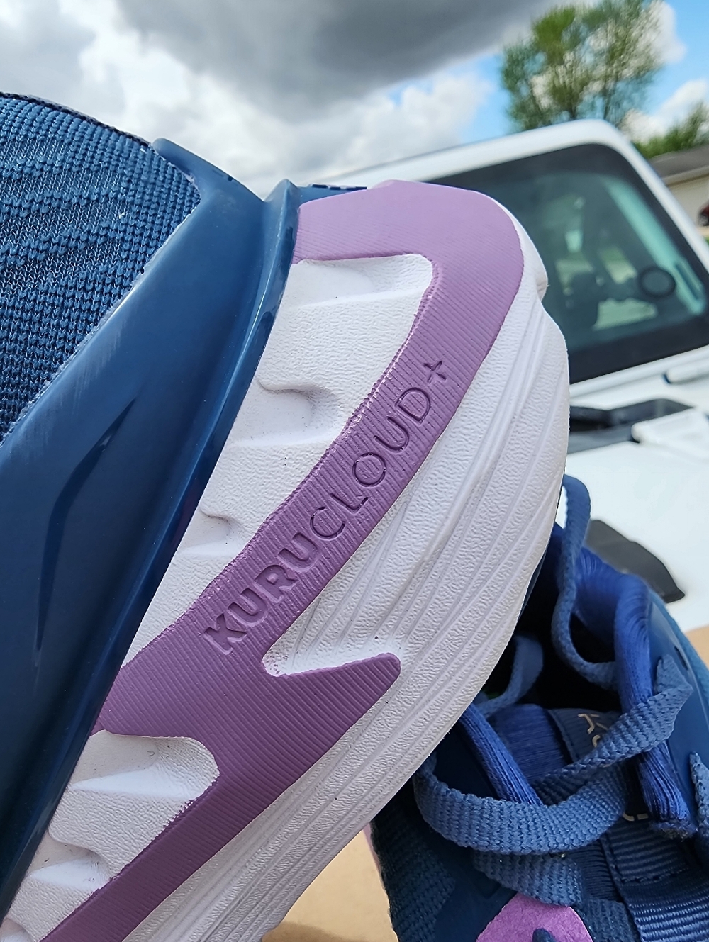 KURU Triple MAX Ion Blue with Purple Accent Women's Athletic Shoe! - Picture 4 of 7